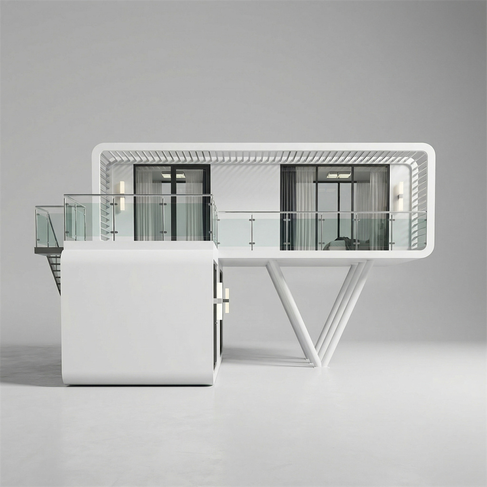 كابينة تخييم كبسولة فضائية على شكل حرف V مقاومة للماء وصديقة للبيئة