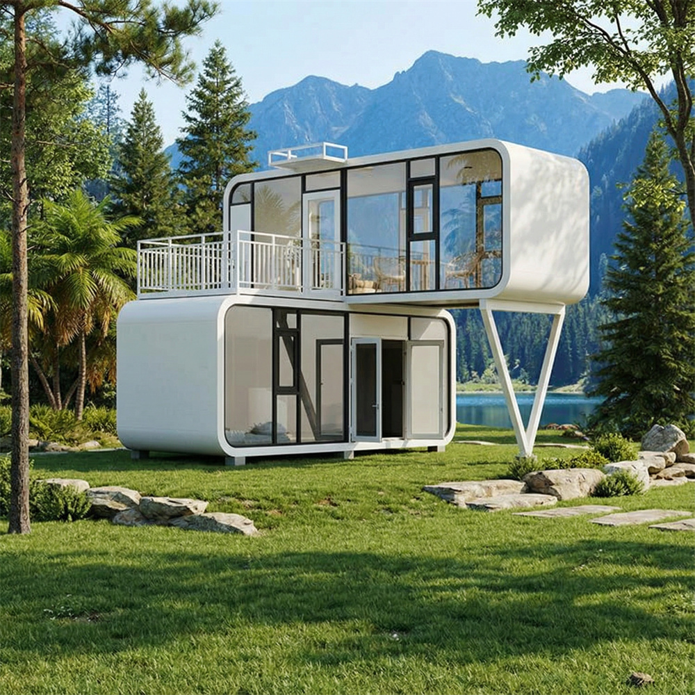 كابينة تخييم كبسولة فضائية على شكل حرف V مقاومة للماء وصديقة للبيئة