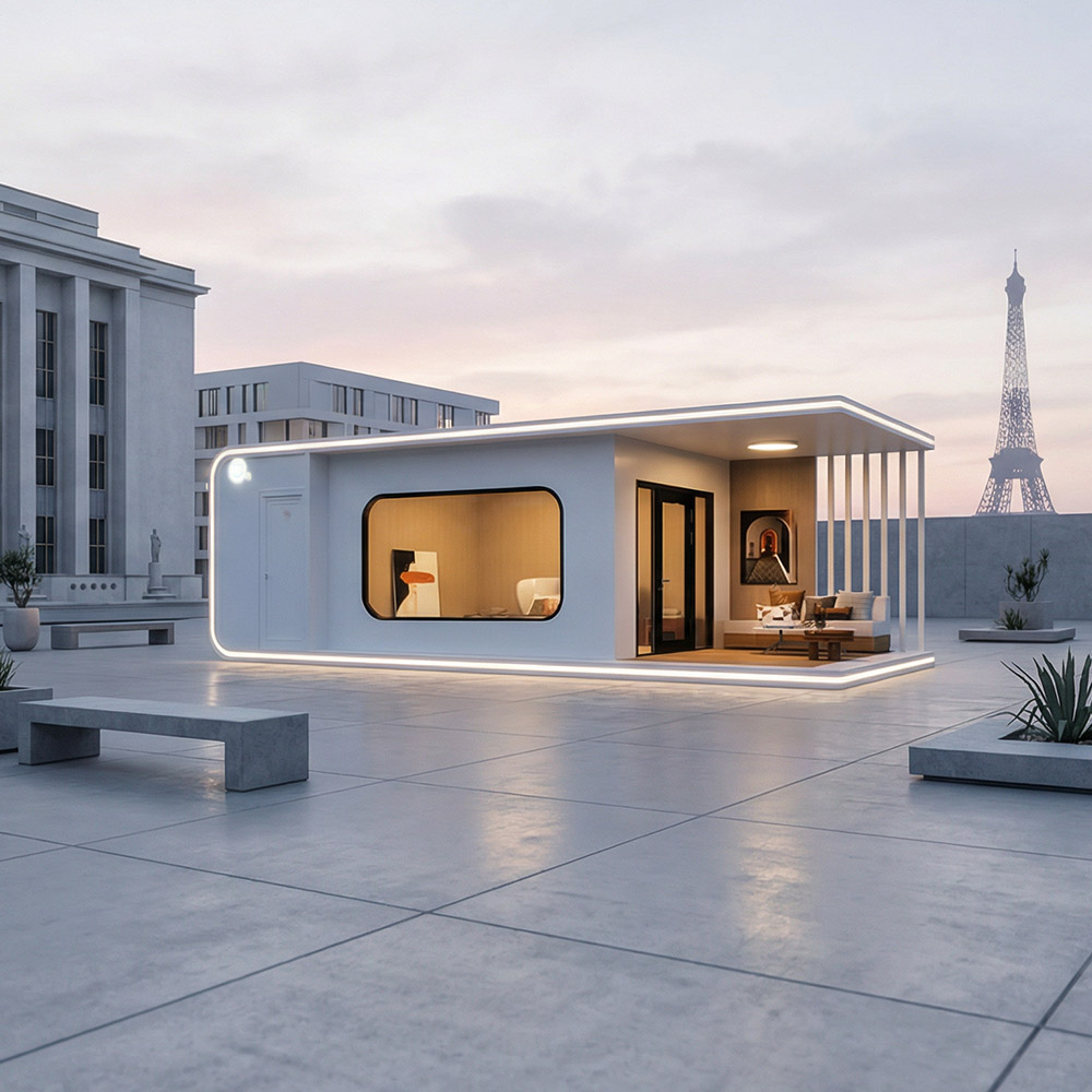 كبسولة كابينة تفاح قابلة للفصل ذات طبقة واحدة ذات شكل غير منتظم