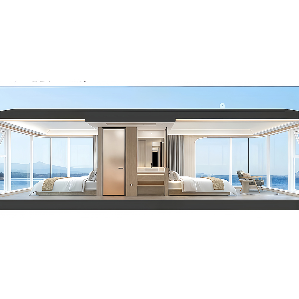 كبائن منتجع كبسولة متنقلة قابلة للفصل C5