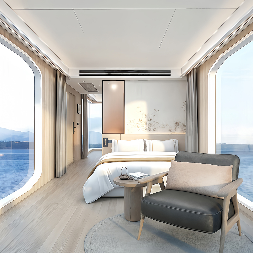 كبائن منتجع كبسولة متنقلة قابلة للفصل C5