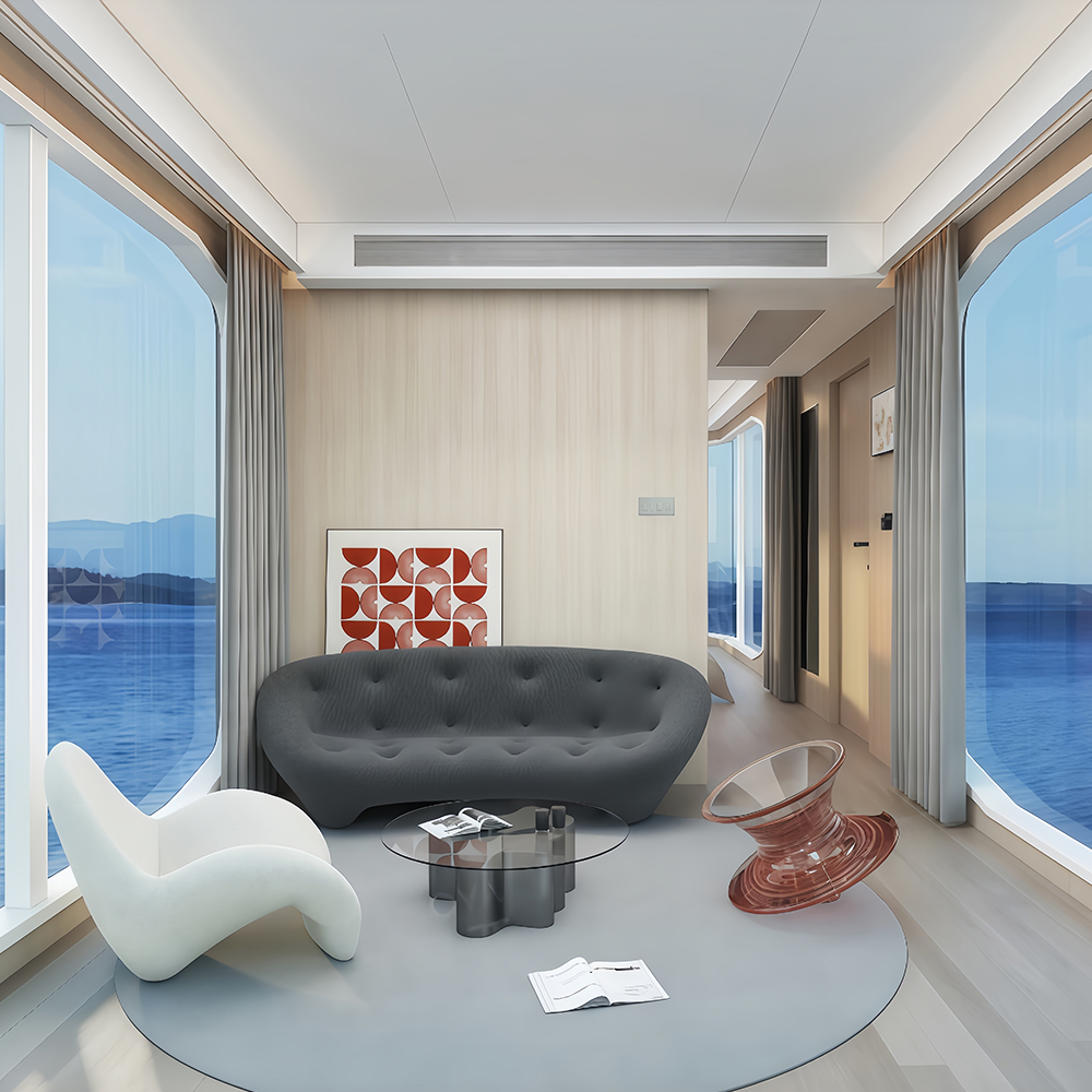 كبائن منتجع كبسولة متنقلة قابلة للفصل C5