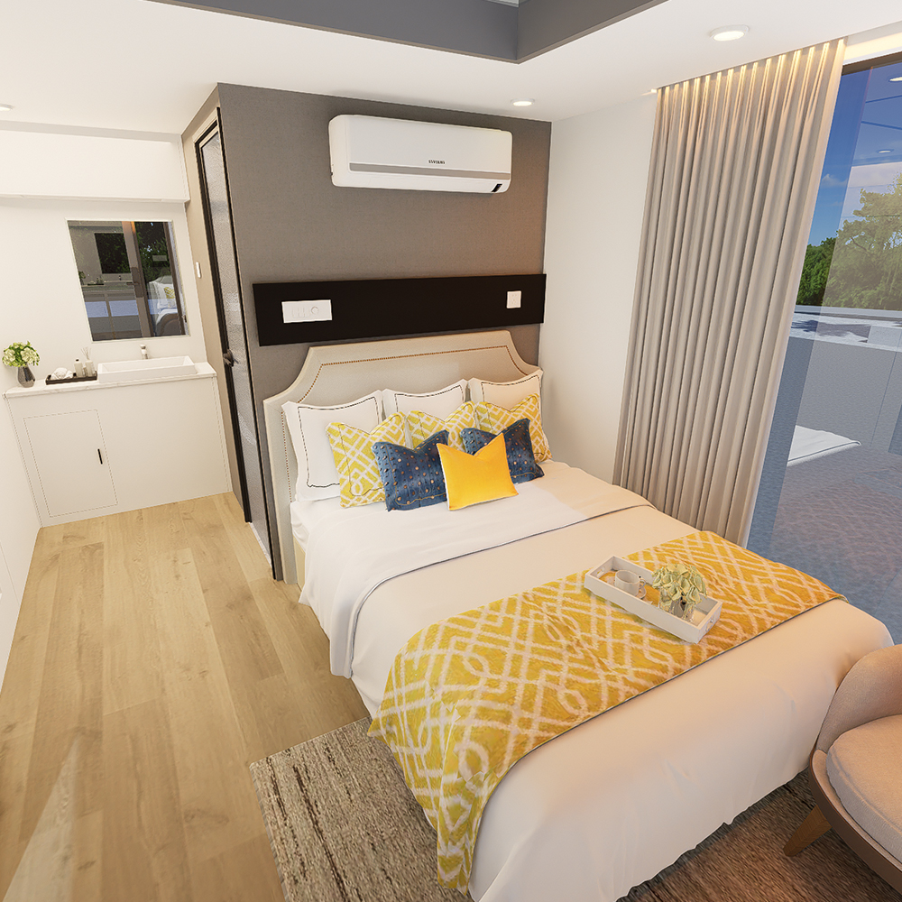 S1 بيت الكبسولة المعياري القياسي الجاهز