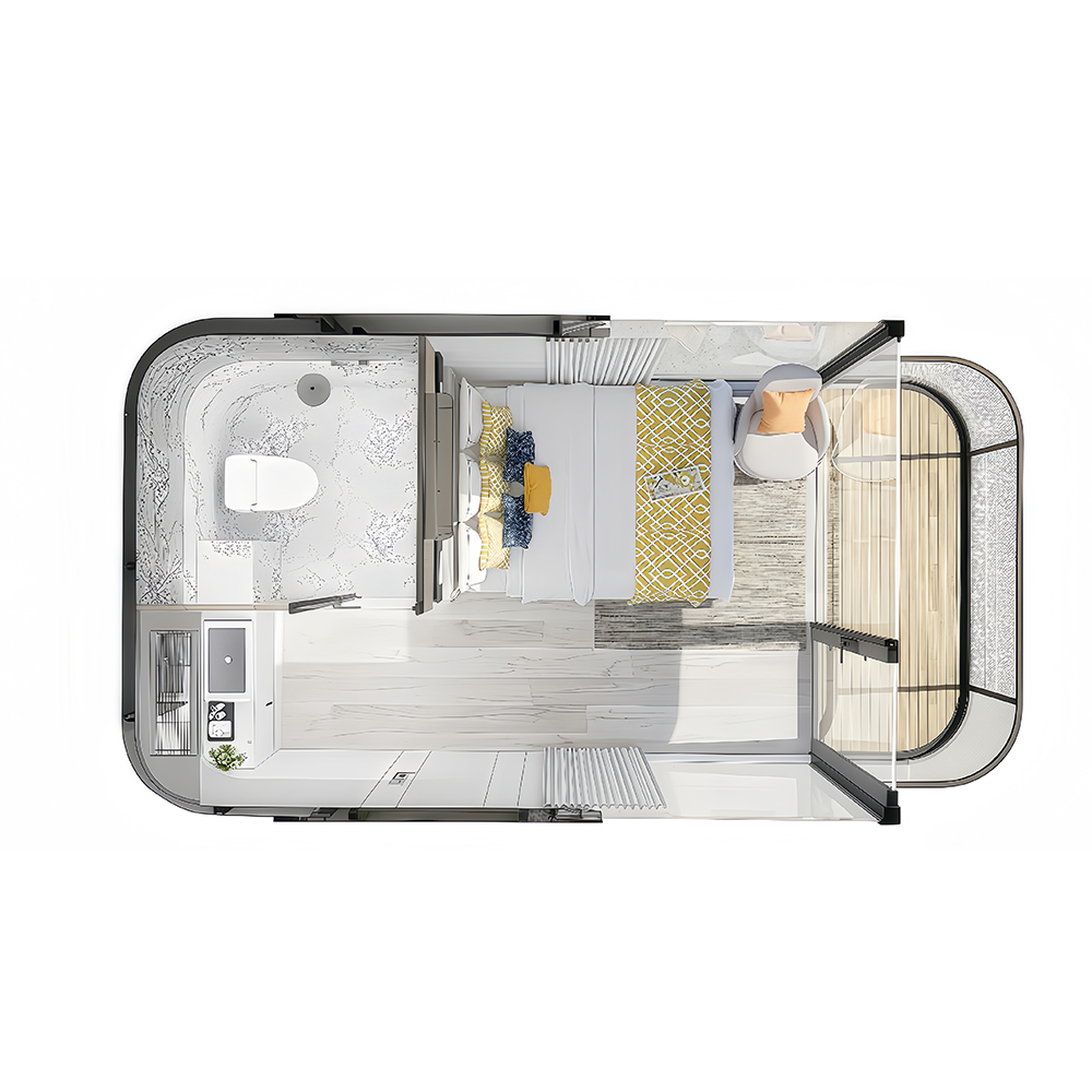 S1 بيت الكبسولة المعياري القياسي الجاهز