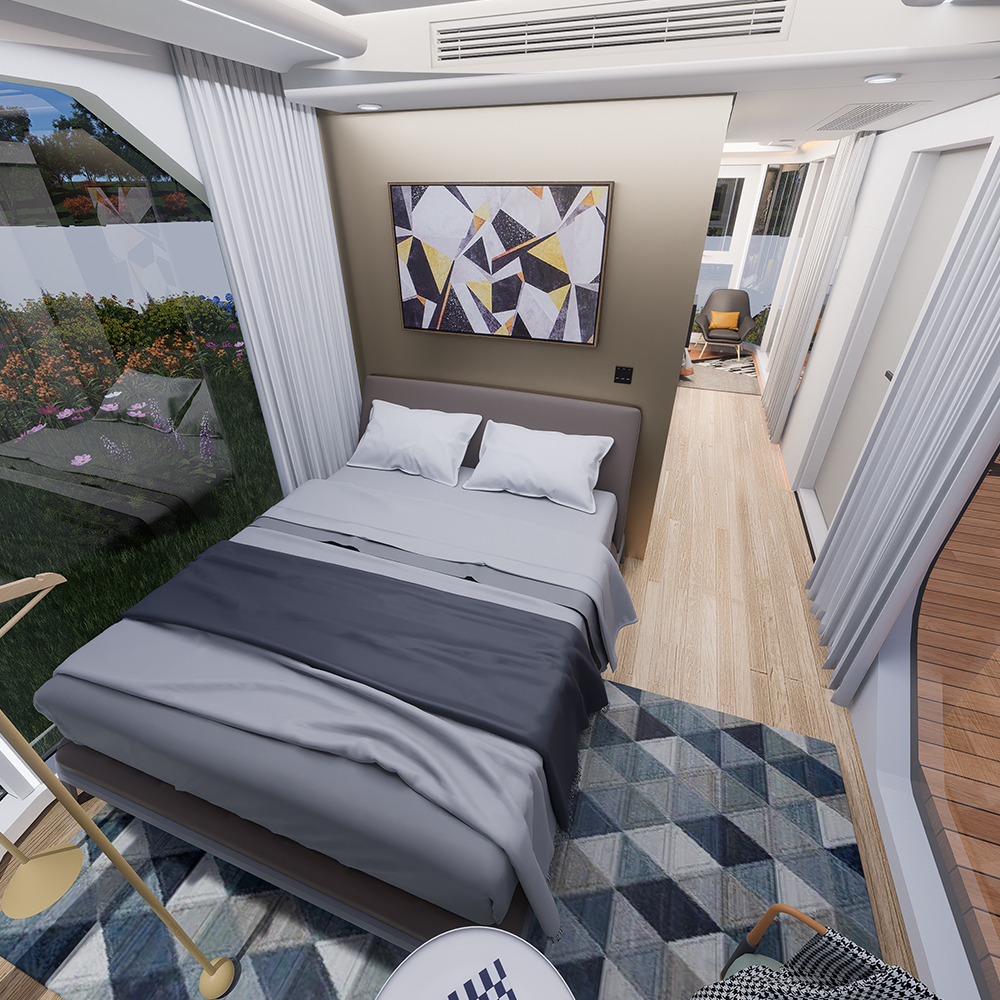 منازل الكبسولة البانورامية المعيارية S3-2