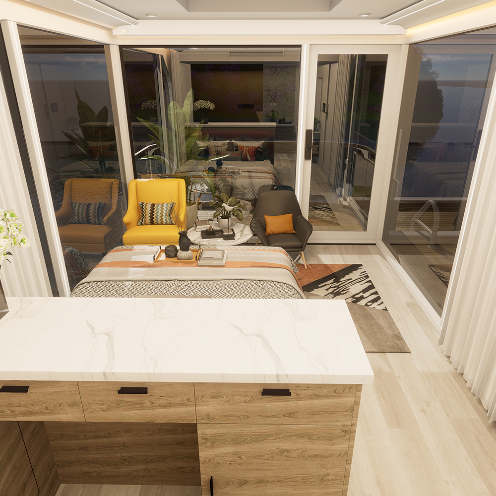 منزل ذكي جاهز الصنع من S3 قياسي