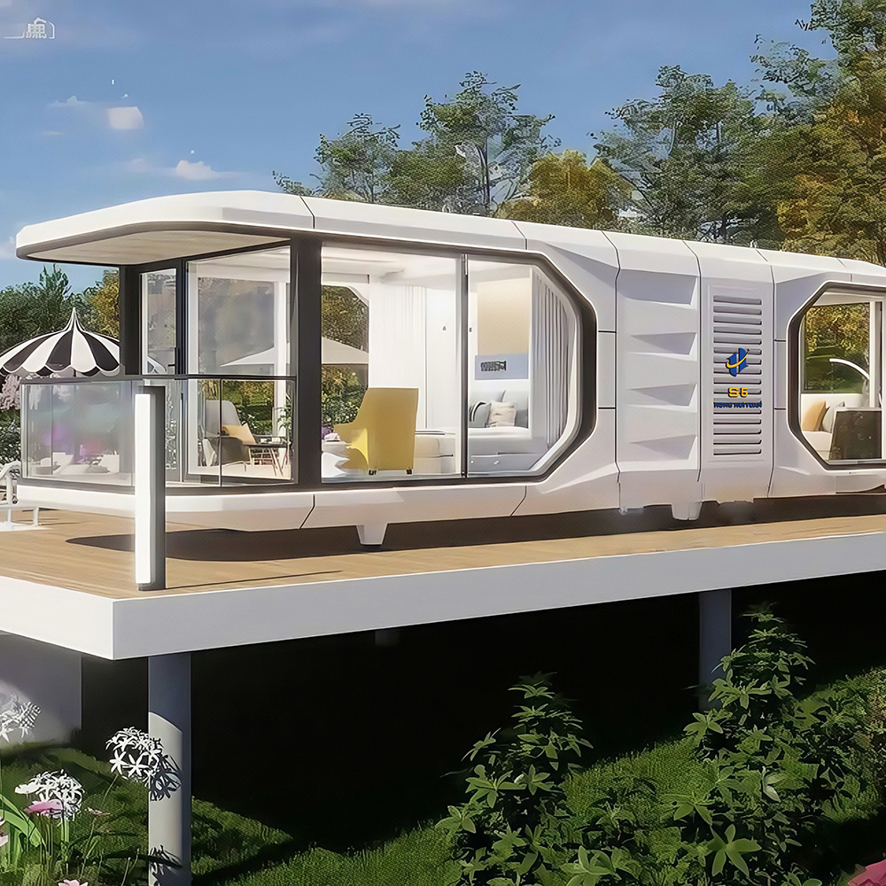 منازل كبسولات S5 المحمولة ذات المناظر الخلابة
