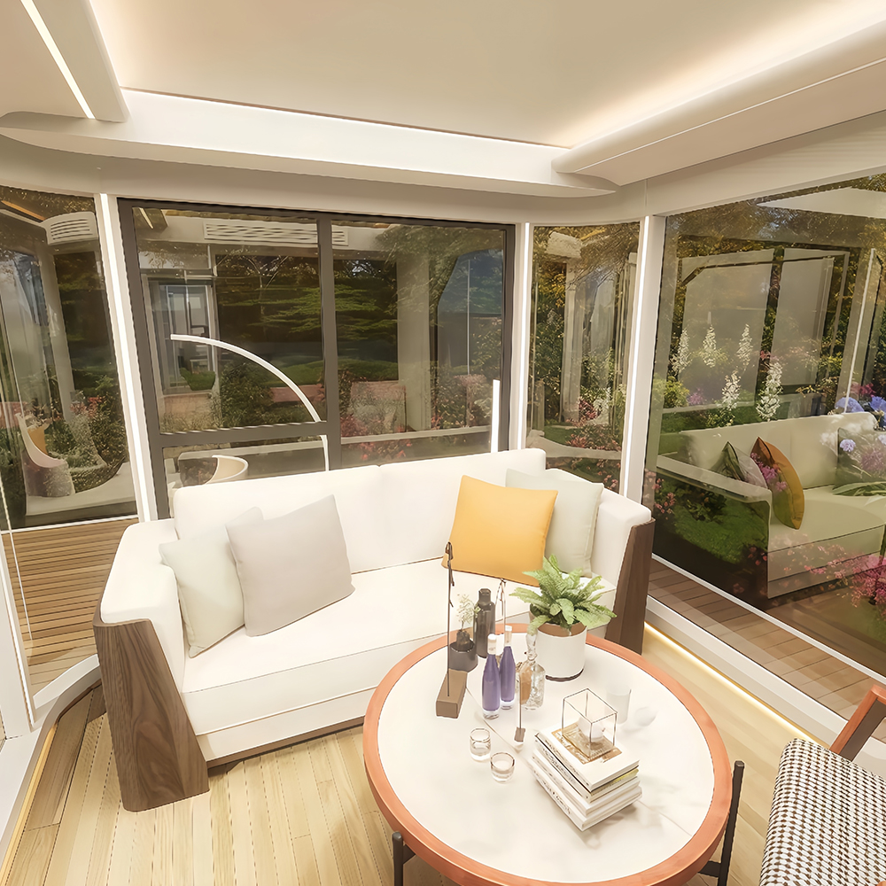 منازل كبسولات S5 المحمولة ذات المناظر الخلابة