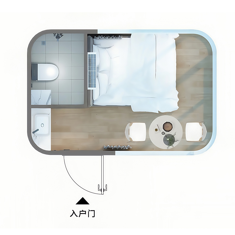 حجرات التخييم ذات المناظر الطبيعية المعيارية C1